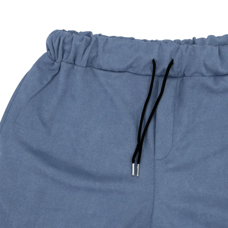 Party Men's Jacket and Pants Sets Pocket Overalls Male Fashion Suit Solid Color Autumn Winter Streetwear Tracksuit 2 Piece Set