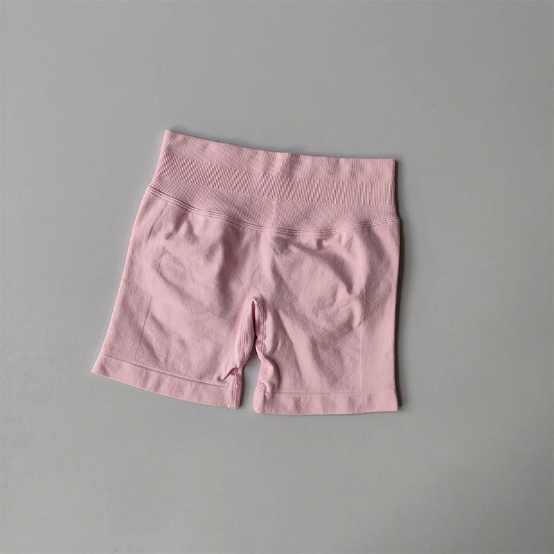 High-waisted Yoga Pants Fitness Pants Summer High Elasticity Thigh Training Peach Buttock Lifting Exercise Three-point Shorts