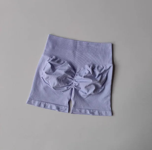 High-waisted Yoga Pants Fitness Pants Summer High Elasticity Thigh Training Peach Buttock Lifting Exercise Three-point Shorts