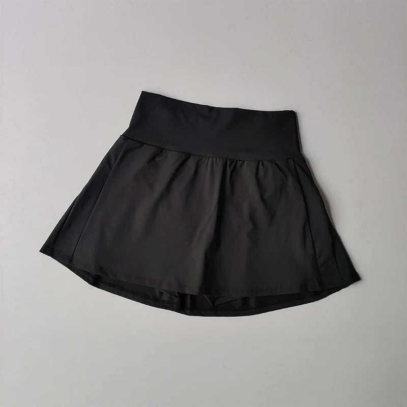 Women Tennis Skirt High Waist Shorts in Skirt Sports Skirt Gym Shorts Fitness Yoga Skirt Running Sport Skirts Golf Wear Skirt