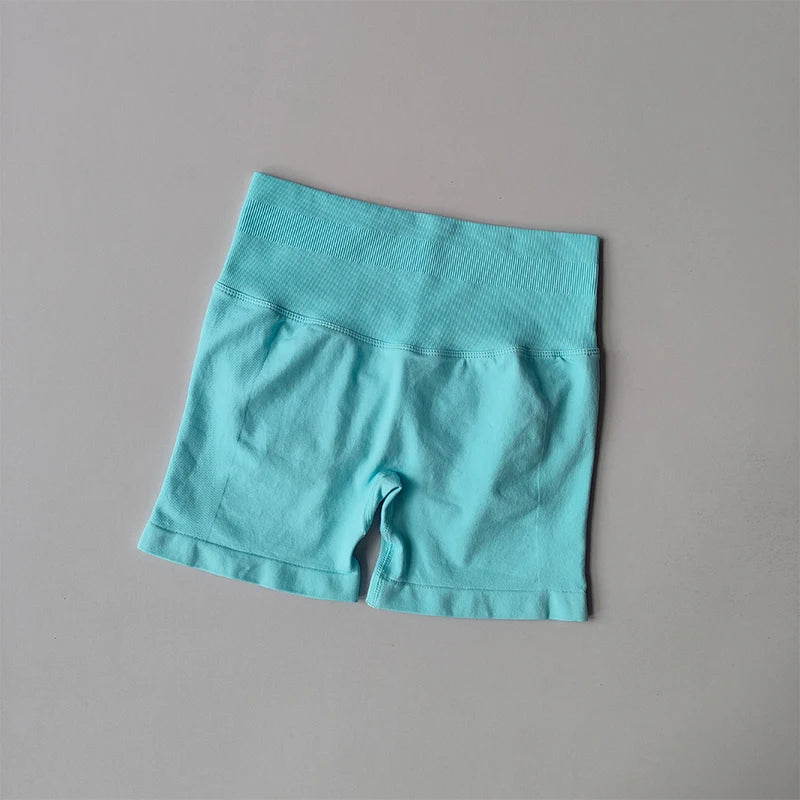 High-waisted Yoga Pants Fitness Pants Summer High Elasticity Thigh Training Peach Buttock Lifting Exercise Three-point Shorts