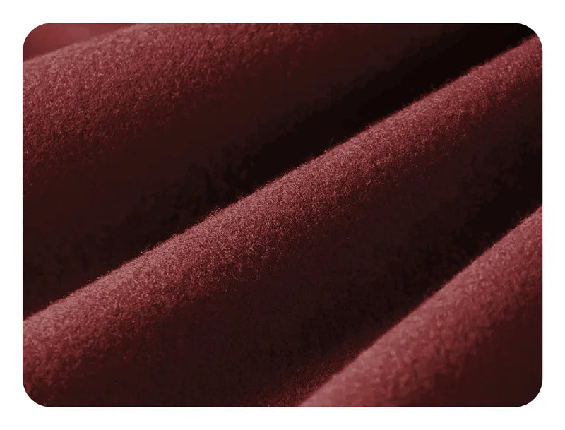 Polyester Brushed Short Jacket for Men, Lapel Button-Down Pocket Coat, Comfortable Casual Autumn Winter Office Business Wear